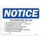 Signmission OSHA Notice, 5" Height, Playground Rules 1. Use Playground At Your Sign, 7" X 5", Landscape OS-NS-D-57-L-17321 - alternate 1